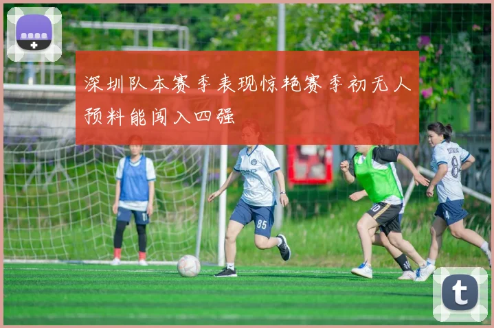 深圳队本赛季表现惊艳赛季初无人预料能闯入四强